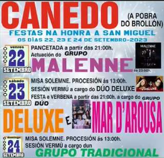 San Miguel de Canedo en A Pobra do Brollón