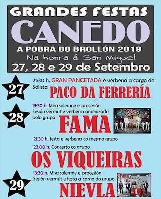 San Miguel de Canedo en A Pobra do Brollón