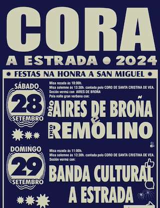 San Miguel de Cora en A Estrada