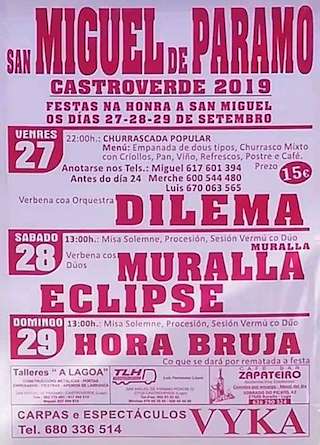 San Miguel de Páramo en Castroverde