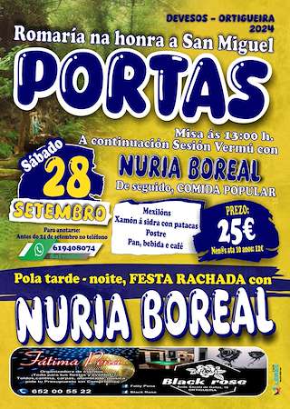 San Miguel de Portas y Devesos en Ortigueira