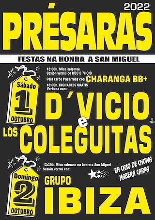 San Miguel de Présaras en Vilasantar