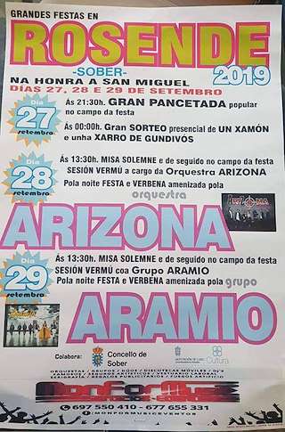 San Miguel de Rosende en Sober