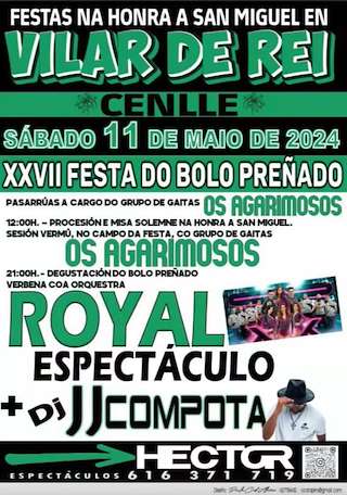 San Miguel de Vilar de Rei - XXVIII Festa do Bolo Preñado en Cenlle