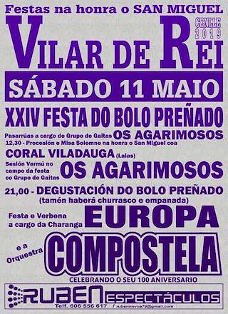 San Miguel de Vilar de Rei - XXVIII Festa do Bolo Preñado en Cenlle