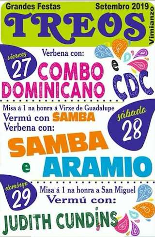 San Miguel e a Virxe de Guadalupe de Treos en Vimianzo