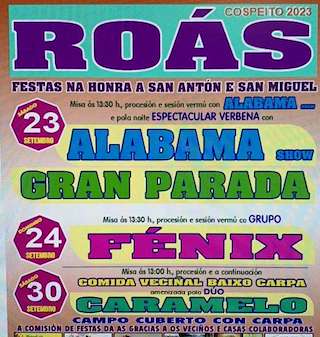 San Miguel e San Antón de Roás  en Cospeito