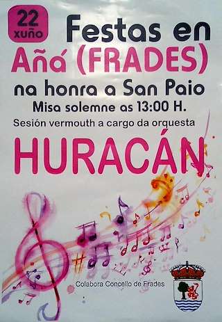 San Paio de Añá en Frades