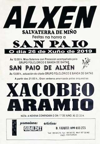 San Paio de Alxén en Salvaterra do Miño