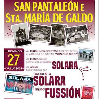 San Pantaleón y Santa María de Galdo en Viveiro