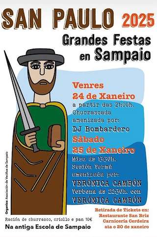 San Paulo de Sampaio (2026) en A Pontenova