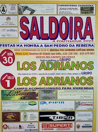 San Pedro da Ribeira de Saldoira en A Pontenova