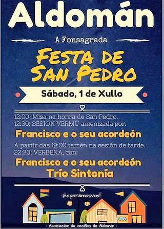 San Pedro de Aldomán  en A Fonsagrada