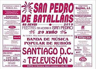 San Pedro de Batalláns en As Neves