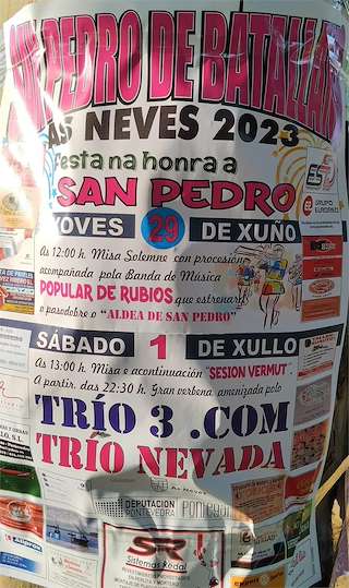 San Pedro de Batalláns en As Neves