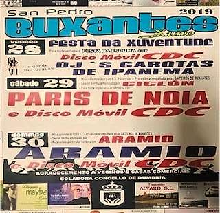 San Pedro de Buxantes en Dumbría