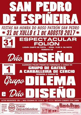 San Pedro de Espiñeira (2026) en O Irixo