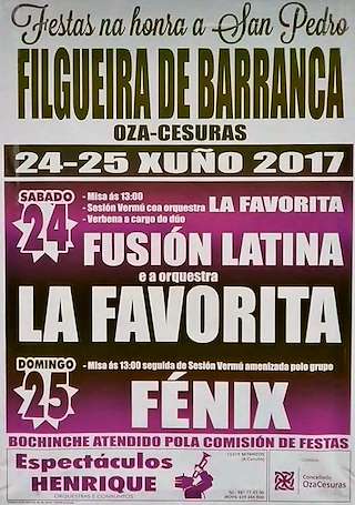 San Pedro de Filgueira de Barranca en Oza Cesuras