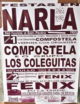 San Pedro de Narla en Friol