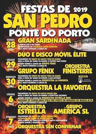 San Pedro de Ponte do Porto en Camariñas