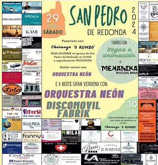 San Pedro de Redonda en Corcubión