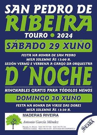 San Pedro de Ribeira en Touro