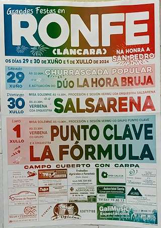 San Pedro de Ronfe en Láncara