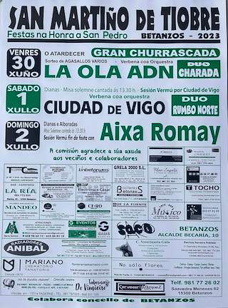 San Pedro de San Martiño de Tiobre en Betanzos