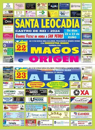San Pedro de Santa Leocadia en Castro de Rei