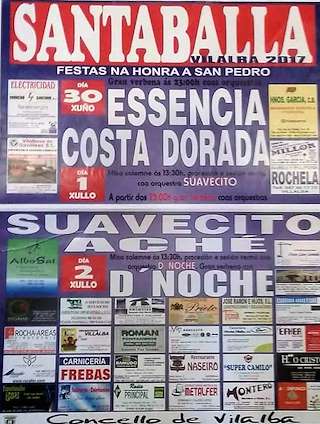 San Pedro de Santaballa en Vilalba