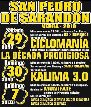 San Pedro de Sarandón (2026) en Vedra