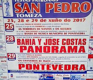 San Pedro de Tomeza en Pontevedra