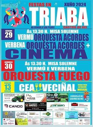 San Pedro de Triabá en Castro de Rei