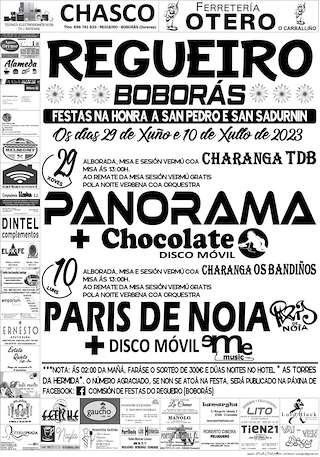 San Pedro e San Sadurnín de O Regueiro en Boborás