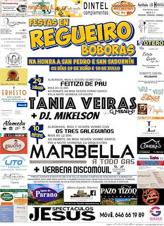 San Pedro e San Sadurnín de O Regueiro en Boborás