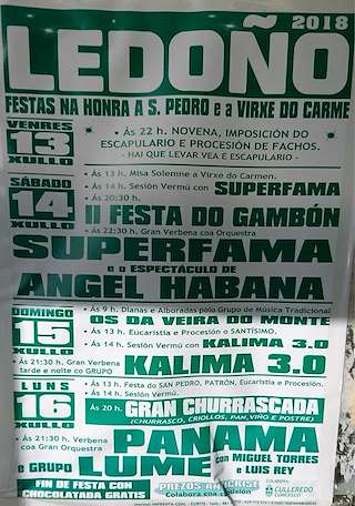 San Pedro e Virxe do Carme de Ledoño en Culleredo