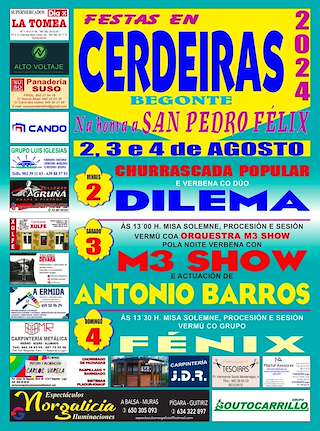 San Pedro Félix de Cerdeiras (2026) en Begonte