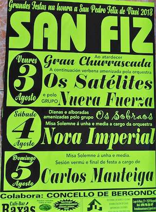 San Pedro Félix de Vixoi en Bergondo