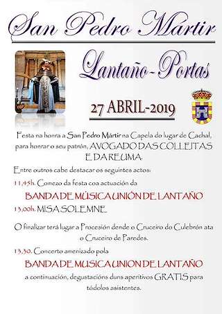 San Pedro Mártir de Lantaño en Portas