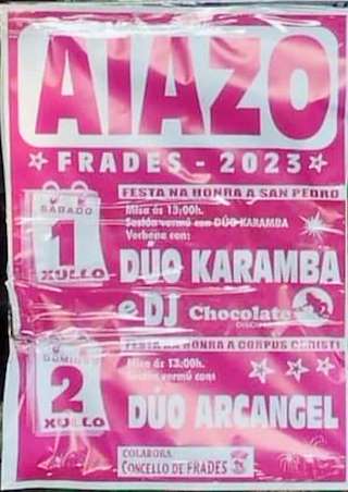 San Pedro y el Corpus de Aiazo en Frades