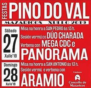San Pedro y San Antonio de Pino do Val en Mazaricos
