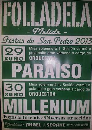 San Pedro de Folladela en Melide