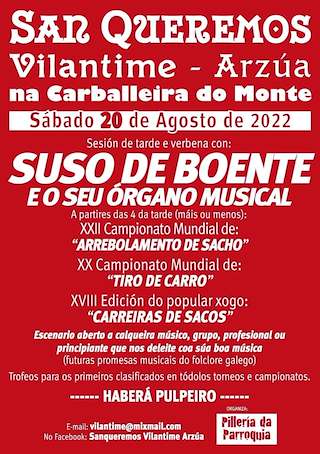San Queremos de Vilantime (2026) en Arzúa