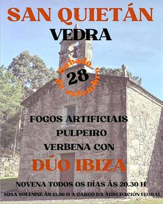 San Quietán de Santa Baia en Vedra