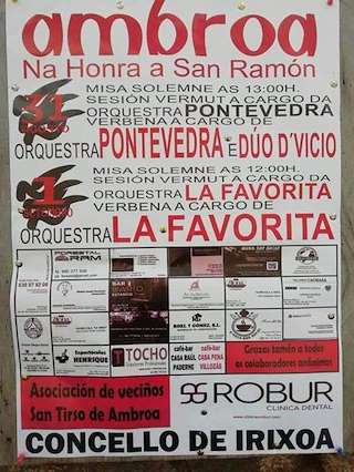 San Ramón de Ambroa en Irixoa