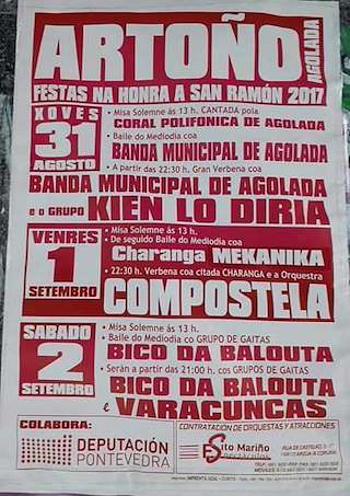 San Ramón de Artoño en Agolada