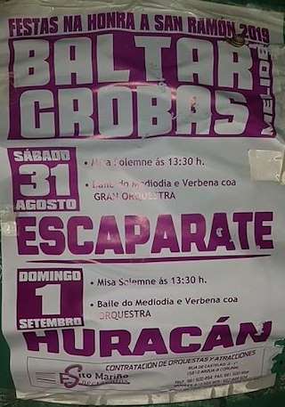 San Ramón de Baltar y Grobas en Melide