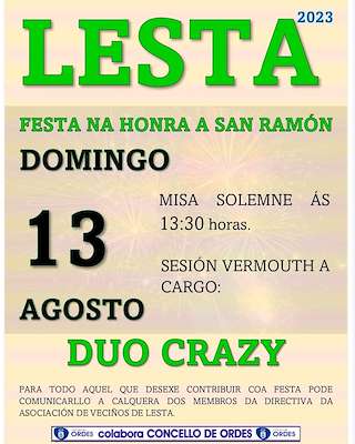 San Ramón de Lesta (2026) en Ordes