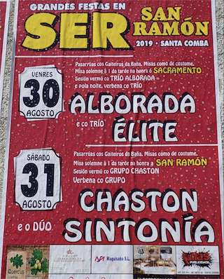 San Ramón de Ser en Santa Comba