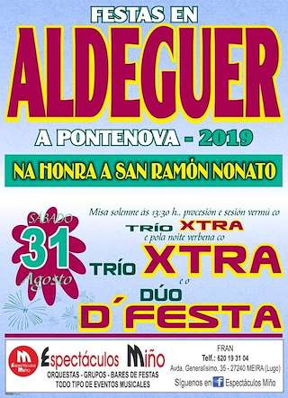 San Ramón Nonato de Aldeguer en A Pontenova